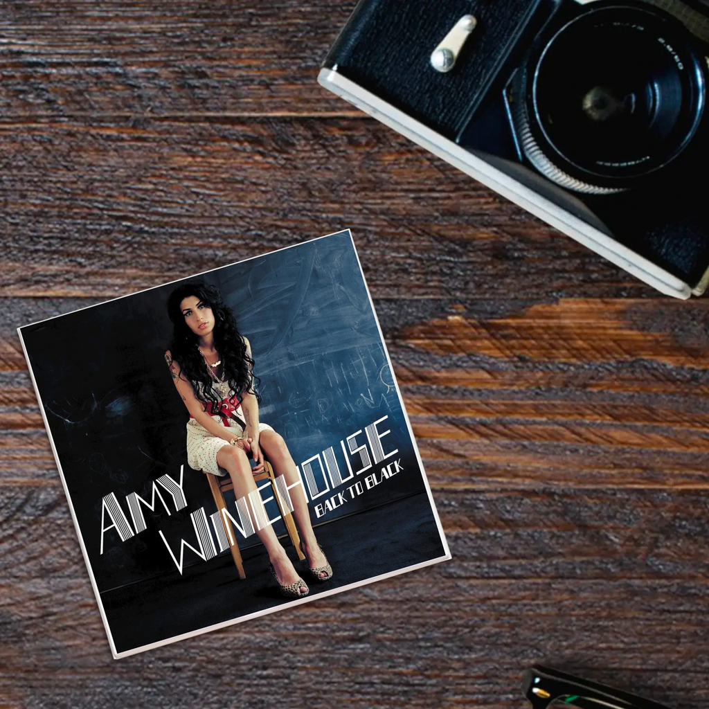 Amy Winehouse 'Back to Black' Album Coaster