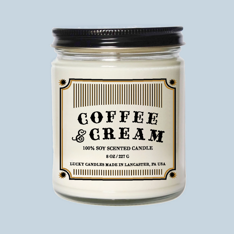 Coffee & Cream Apothecary Candle