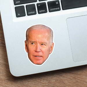 Joe Biden Celebrity Head Vinyl Sticker