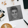 Justin Bieber Mugshot Coaster