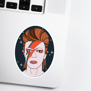 David Bowie Vinyl Sticker