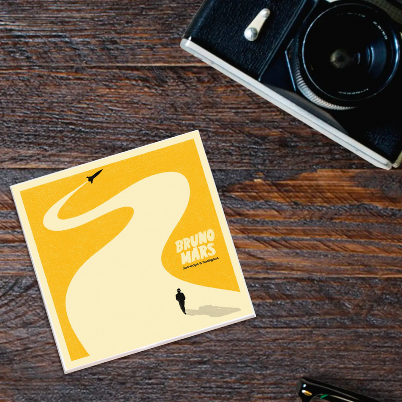 Bruno Mars Doo-Wops and Hooligans Album Coaster