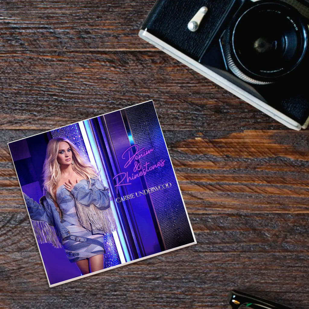 Carrie Underwood 'Denim and Rhinestones' Album Coaster