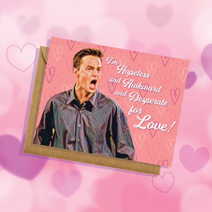 Friends, Chandler Bing Love Greeting Card