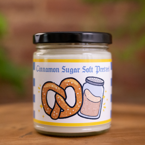 Cinnamon Sugar Soft Pretzel Candle