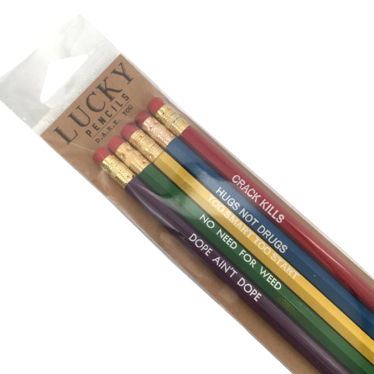 D.A.R.E Pencil Pack - Set of 5
