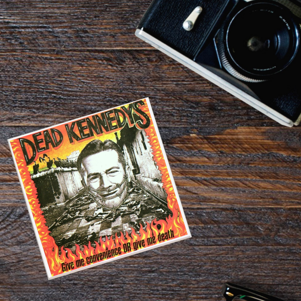 Dead Kennedys 'Give Me Convenience or Give Me Death' Album Coaster