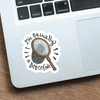 "I'm Basically A Detective" True Crime Vinyl Sticker