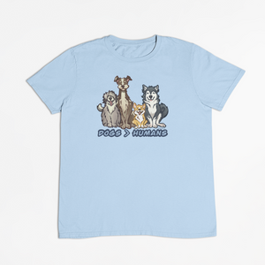 Dogs > Humans T-Shirt