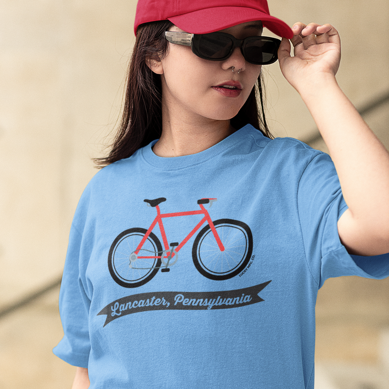 Lancaster, Pennsylvania Bike T-Shirt