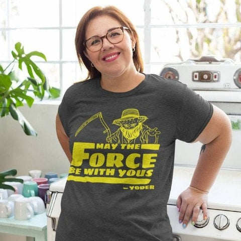 Yoder May the Force Be With Yous Yoda Star Wars Parody 11oz Mug