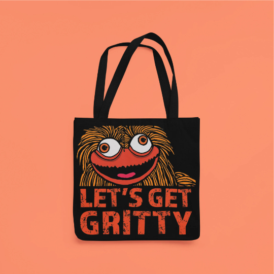 "Let's Get Gritty" Philadelphia Flyers Tote Bag