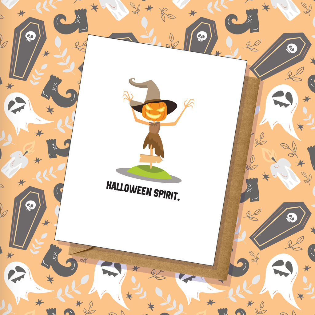 Halloween "Halloween Spirit" Simple Greeting Card