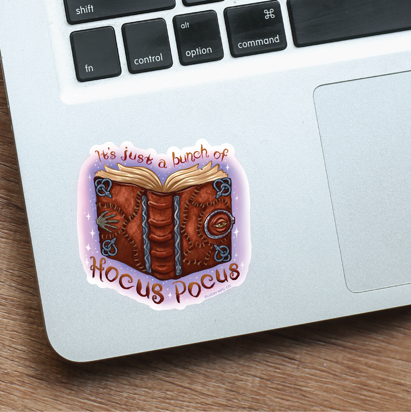 "A Bunch of Hocus Pocus" Illustrated Vinyl Sticker