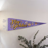 "Stay Golden" Original Hand-Illustrated Pennant