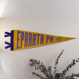 Ephrata Pa Established 1732 Pennant || Banner || Pennsylvania