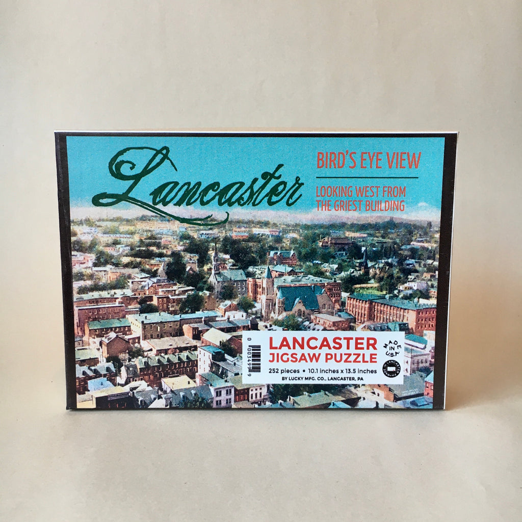 252-Piece Bird's Eye View of Lancaster, PA Puzzle