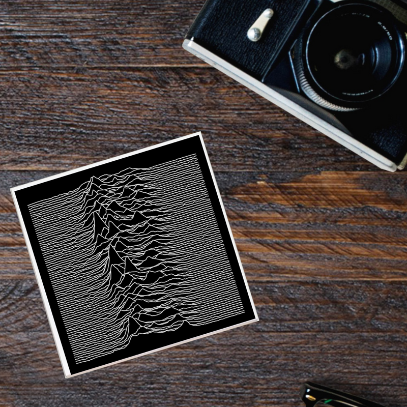 Joy Division 'Unknown Pleasures' Album Coaster