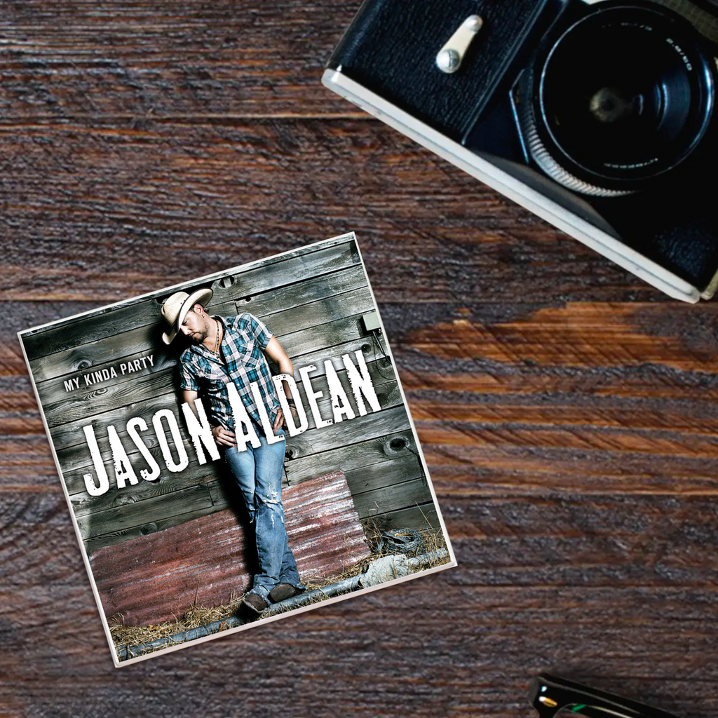 Jason Aldean 'My Kinda Party' Album Coaster