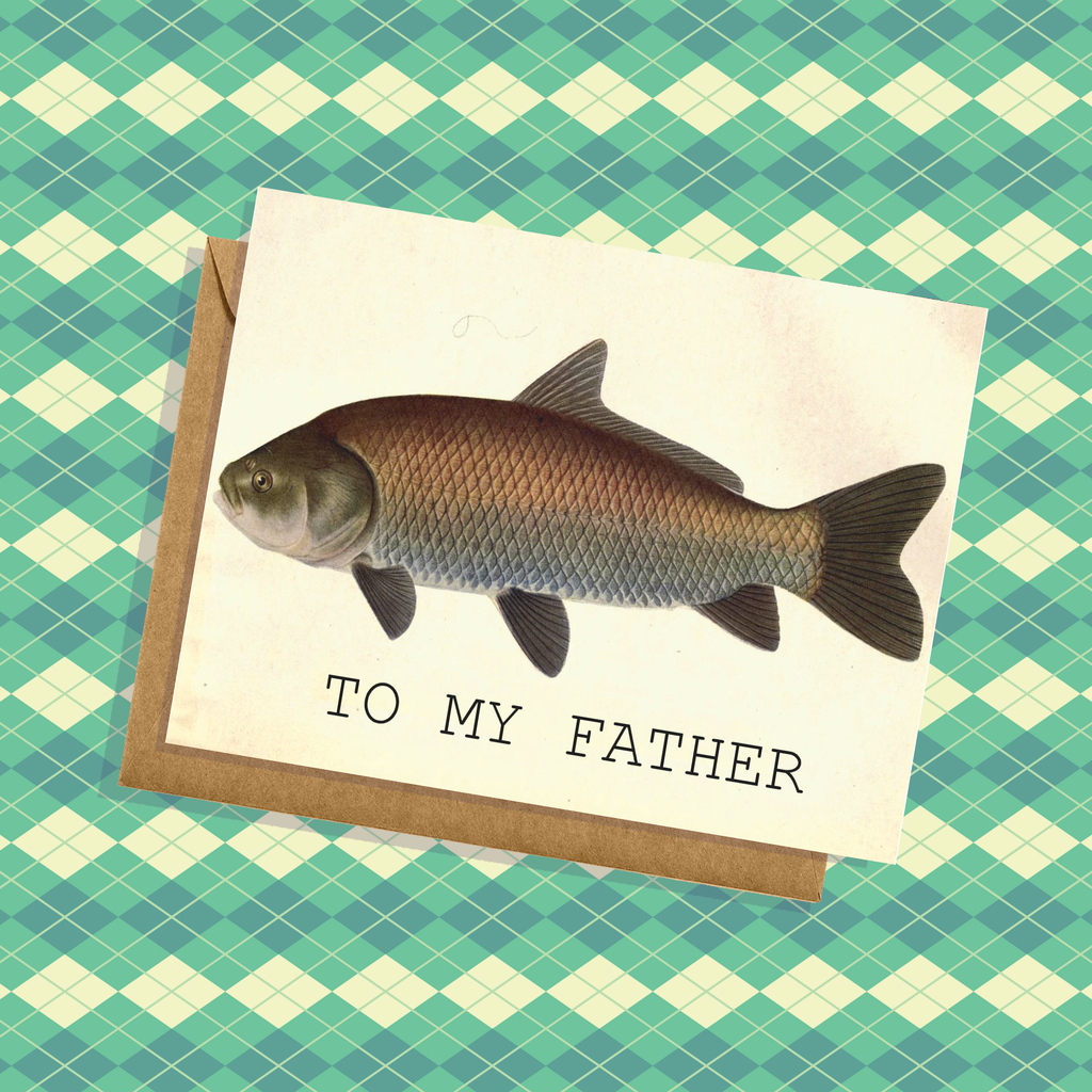 Fish Father's Day Greeting Card