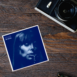 Joni Mitchell "Blue" Album Coaster