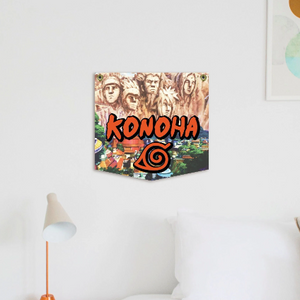 Konoha Vinyl Banner - Naruto