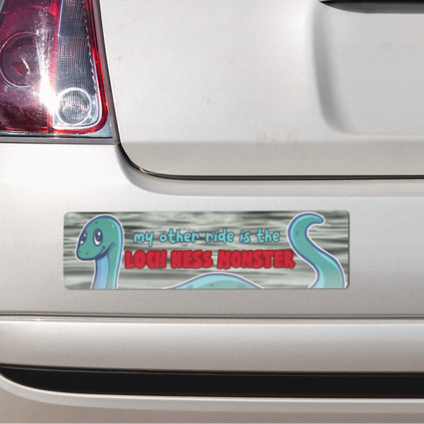 Loch Ness Monster Bumper Sticker Madcap & Co