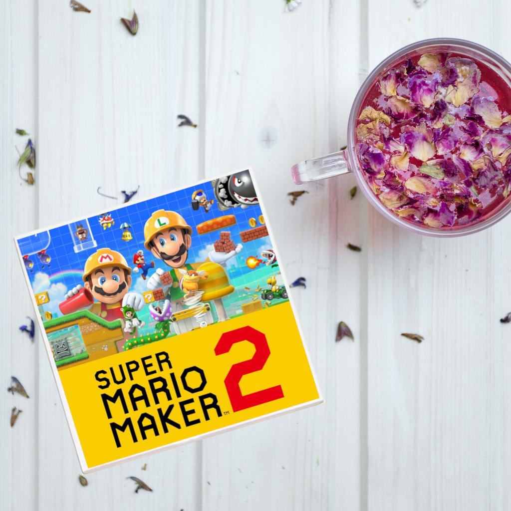 Mario Maker 2 Video Game Coaster