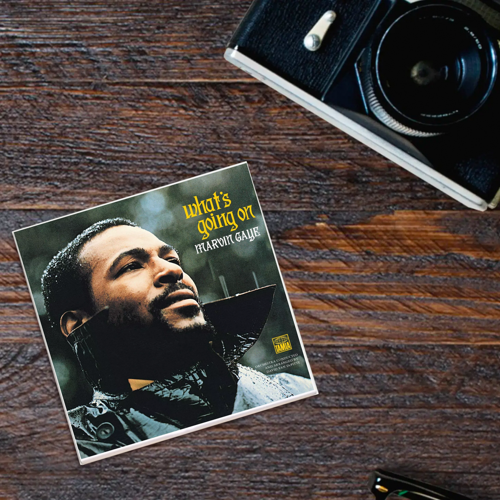 Marvin Gaye What's Going On Album Coaster