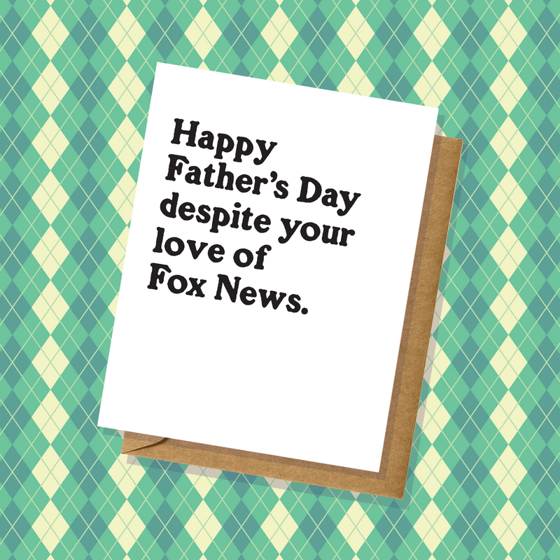 Fox News Father's Day Card