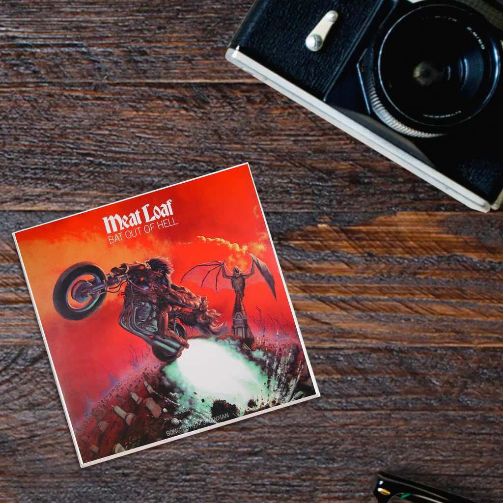 Meat Loaf Bat Out of Hell Album Coaster