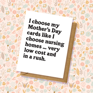 Nursing Home Mother's Day Card