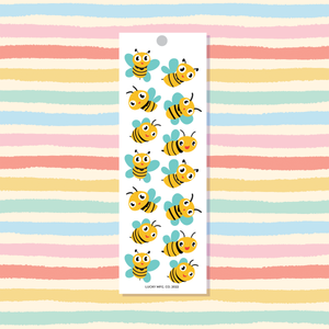 Bumble Bees Vinyl Sticker Strip