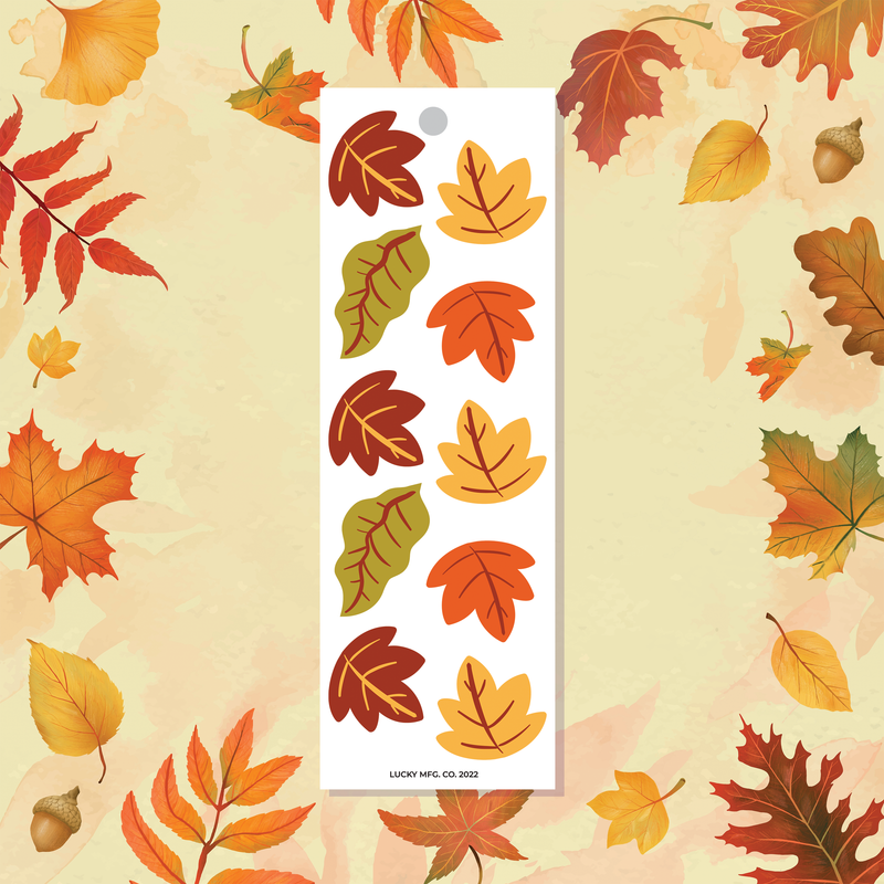 Autumn Leaves Vinyl Sticker Strip