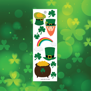 St. Patrick's Day Vinyl Sticker Strip