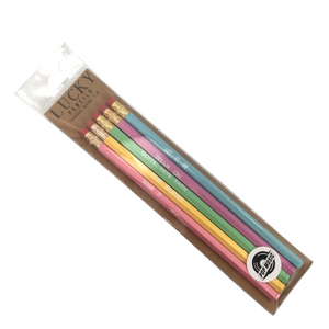 70's and 80's Music Hits Pencil Pack - Set of 5