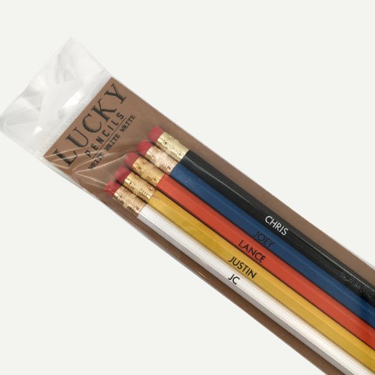 N*SYNC Pencil Pack - Set of 5