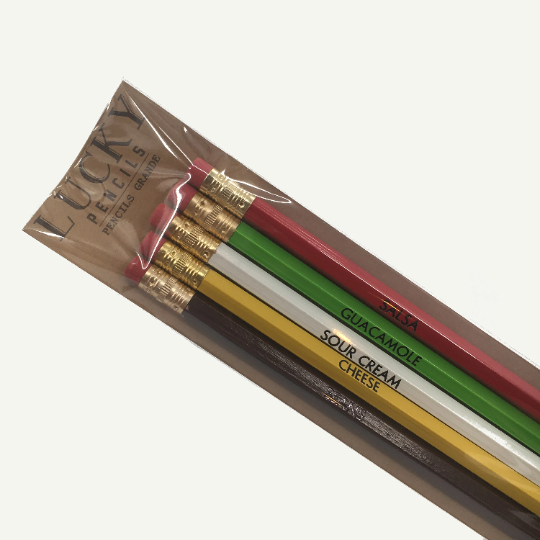 Nachos Pencil Pack - Set of 5