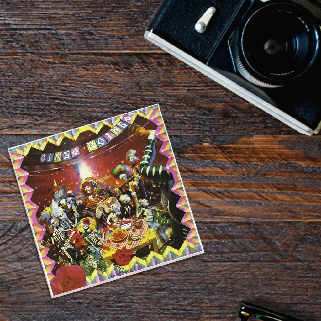Oingo Boingo Dead Man's Party Album Coaster