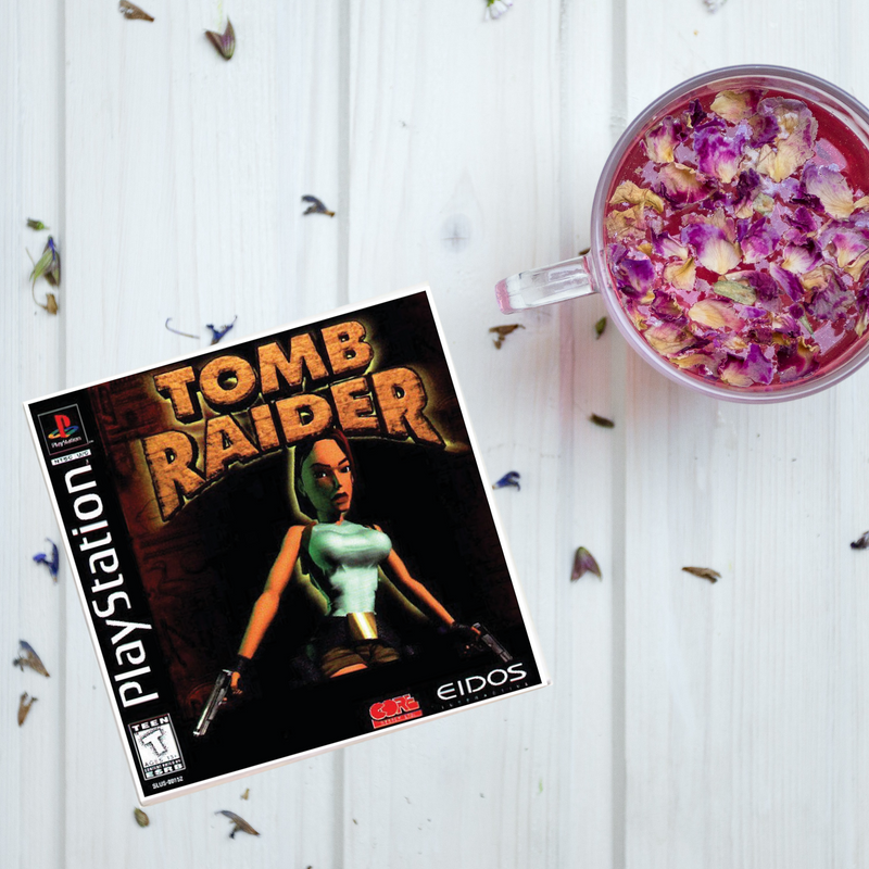 Tomb Raider Video Game Coaster