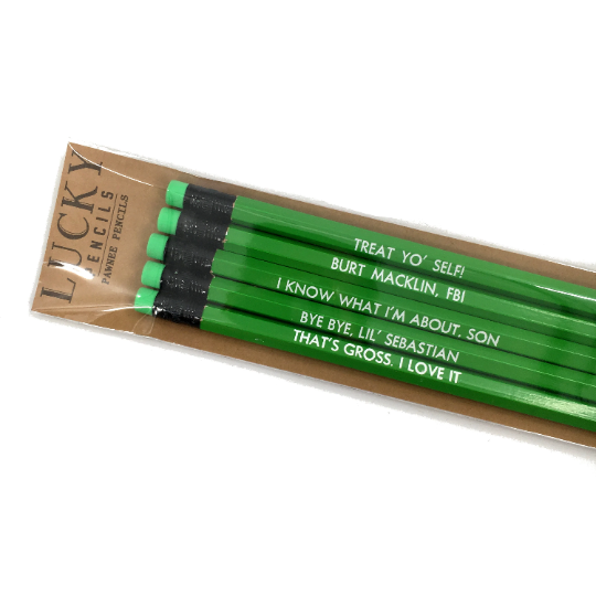 Parks & Rec Pencil Pack - Set of 5