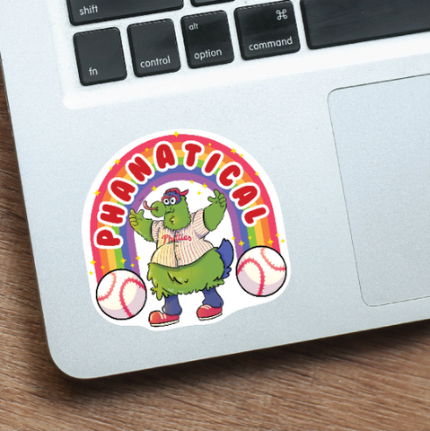 Philly Phanatic Stickers for Sale