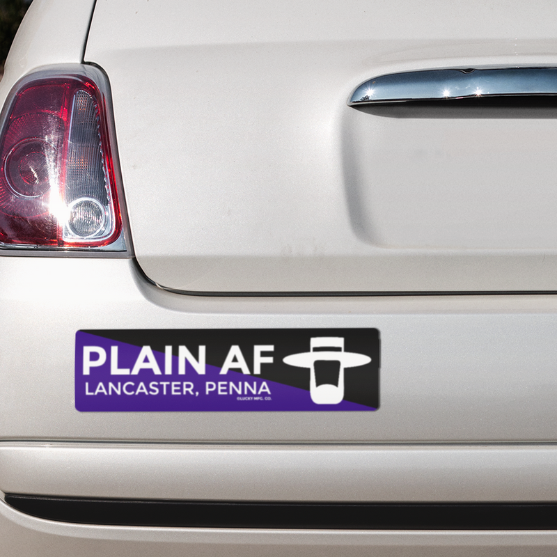 Plain AF Bumper Sticker