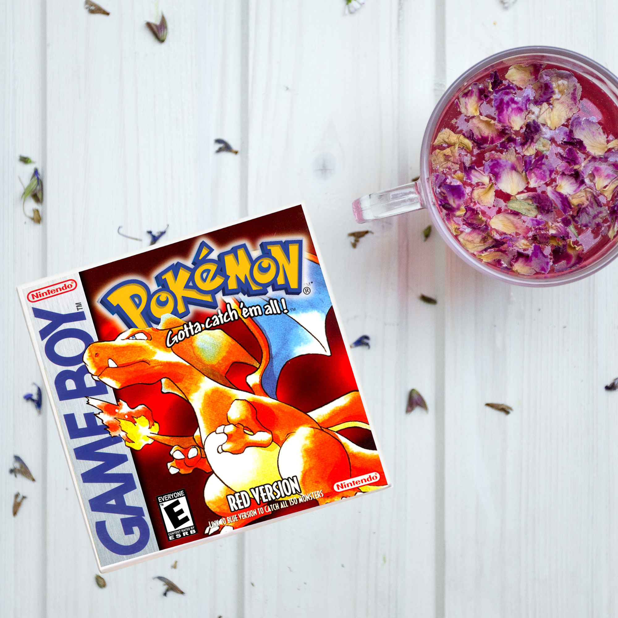 Pokemon Red Video Game Coaster – Madcap & Co