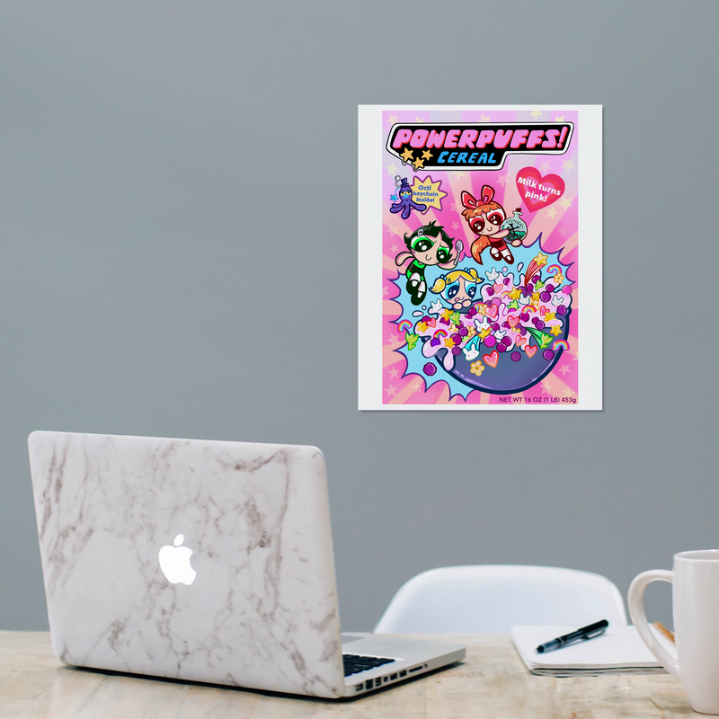 Powerpuff Girls Cereal Spoof 8x10 Print