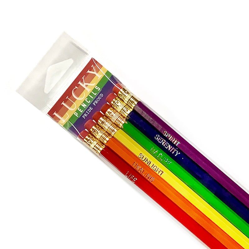 LGBT Pride Pencil Pack - Set of 6