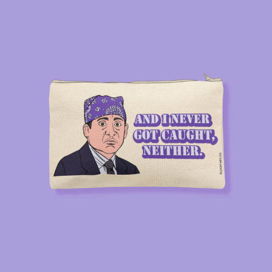 The Office Prison Mike Zipper Pouch