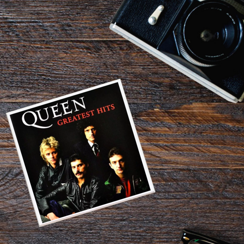Queen "Greatest Hits" Album Coaster