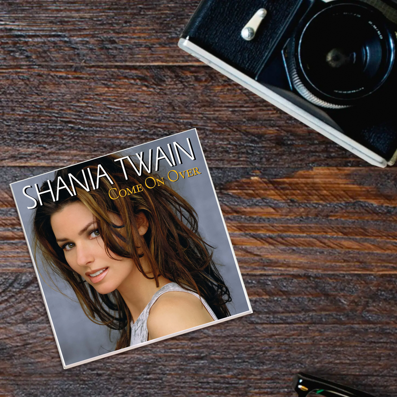 Shania Twain 'Come On Over' Album Coaster