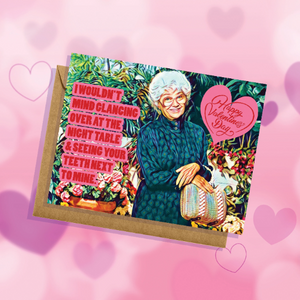 Golden Girls Valentine's Day Card Estelle Getty Sophia Petrillo Greeting Cards Stay Golden TV 80s